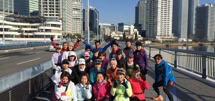 横浜マラソンの試走会