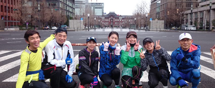 東京マラソンコース試走会